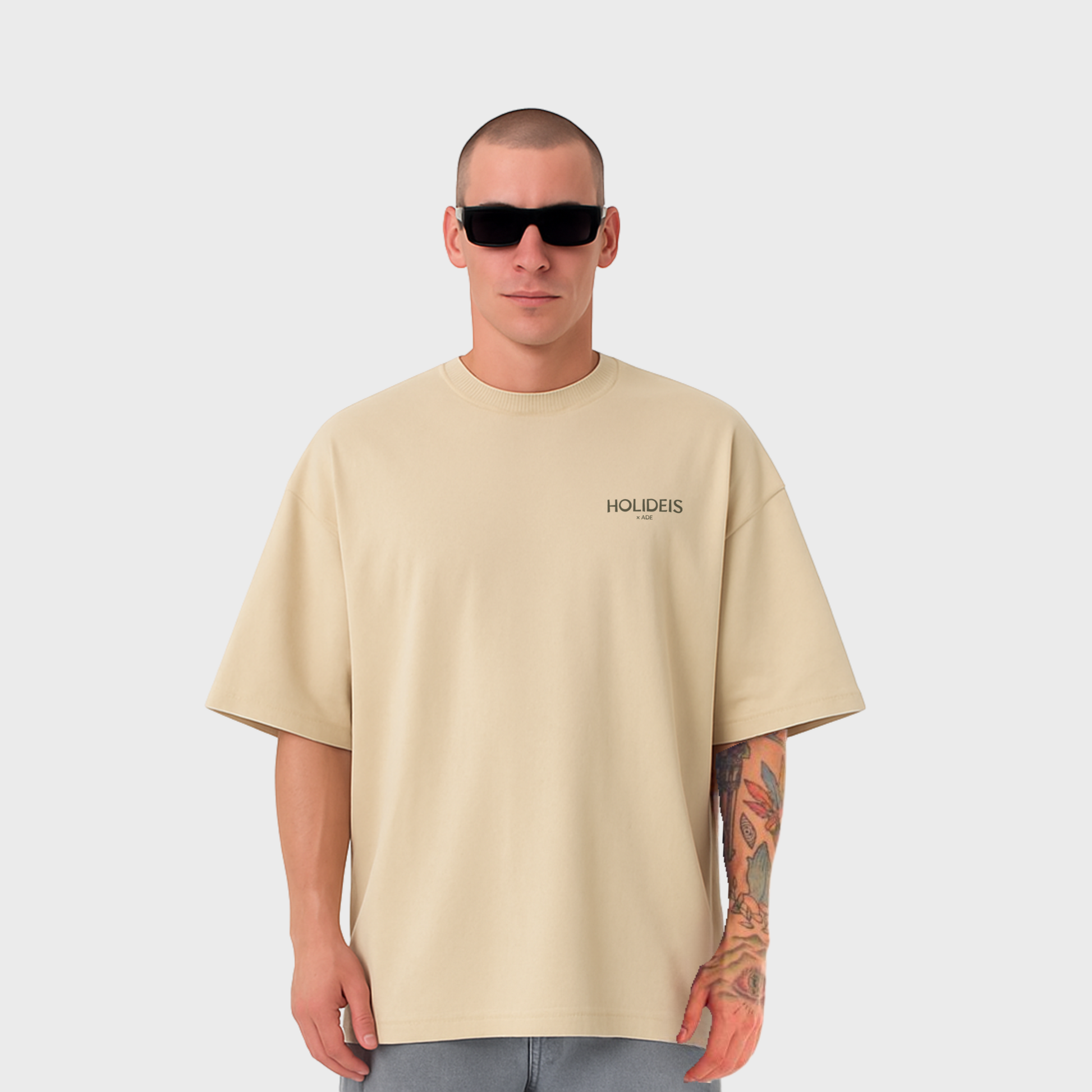 Dans Van Amsterdam Tee | Moon Mist