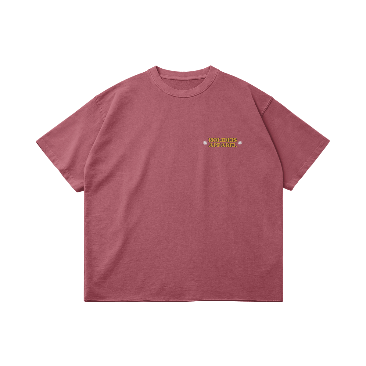Just Going To The After Tee | Boxy Faded Multicolor