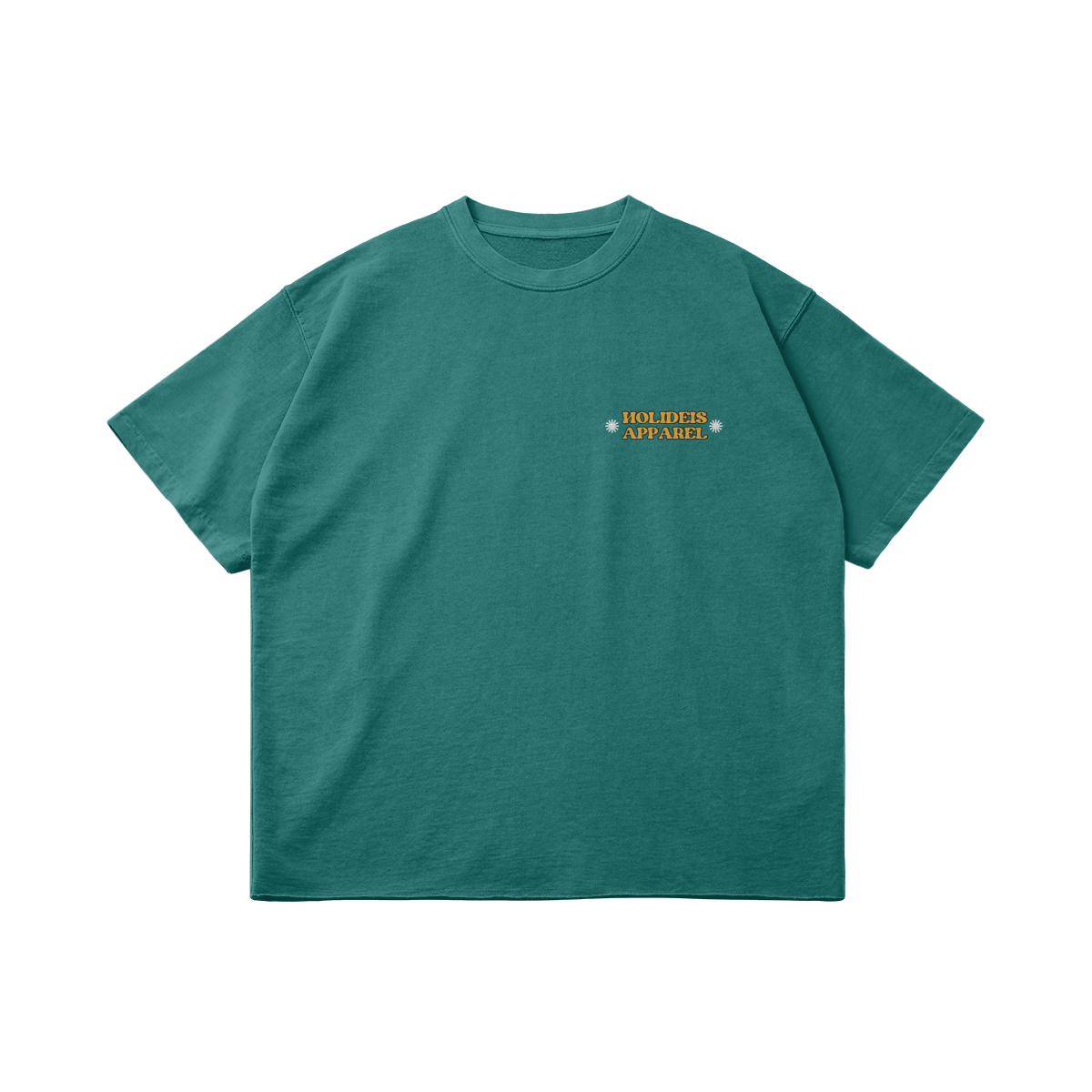 Just Going To The After Tee | Boxy Faded Multicolor