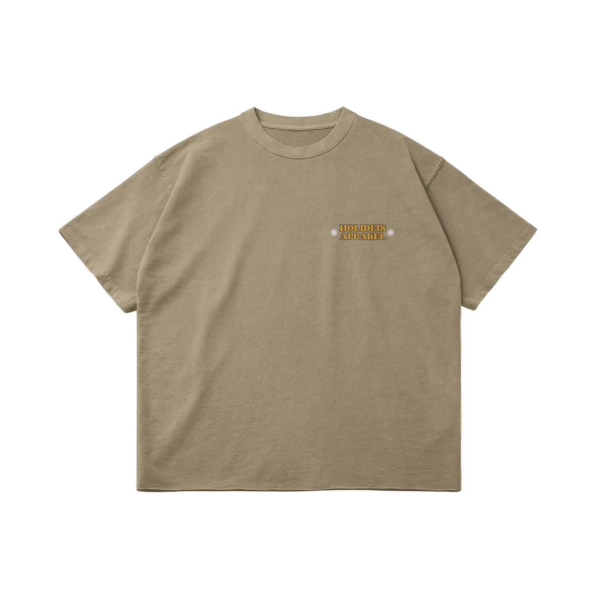 Just Going To The After Tee | Boxy Faded Multicolor