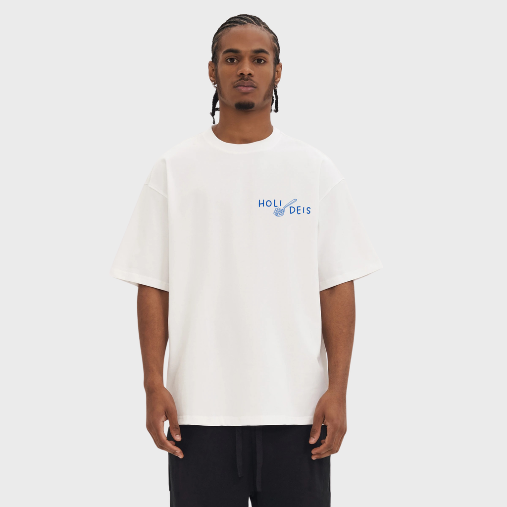 Caviar Bumps Tee | White