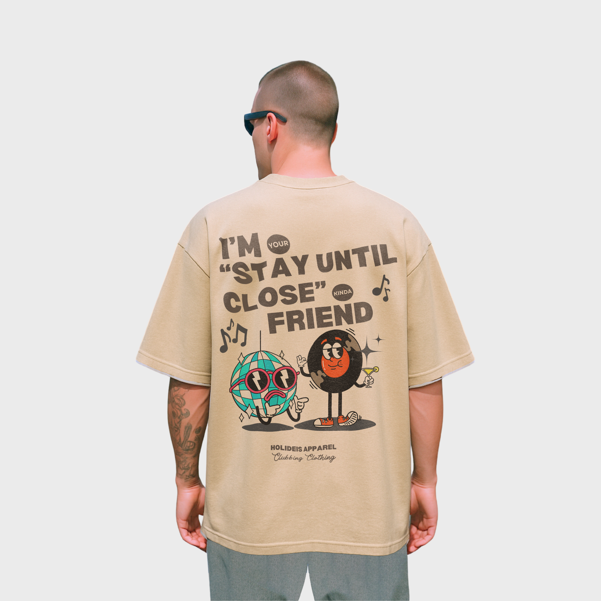 I'm Your Closing Friend Tee | Moon Mist