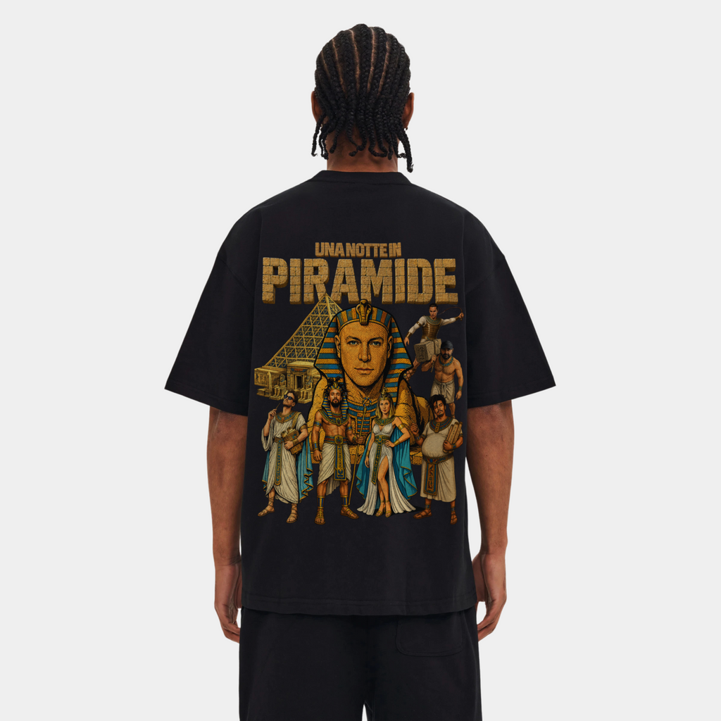 Una Notte in Piramide Tee | Black