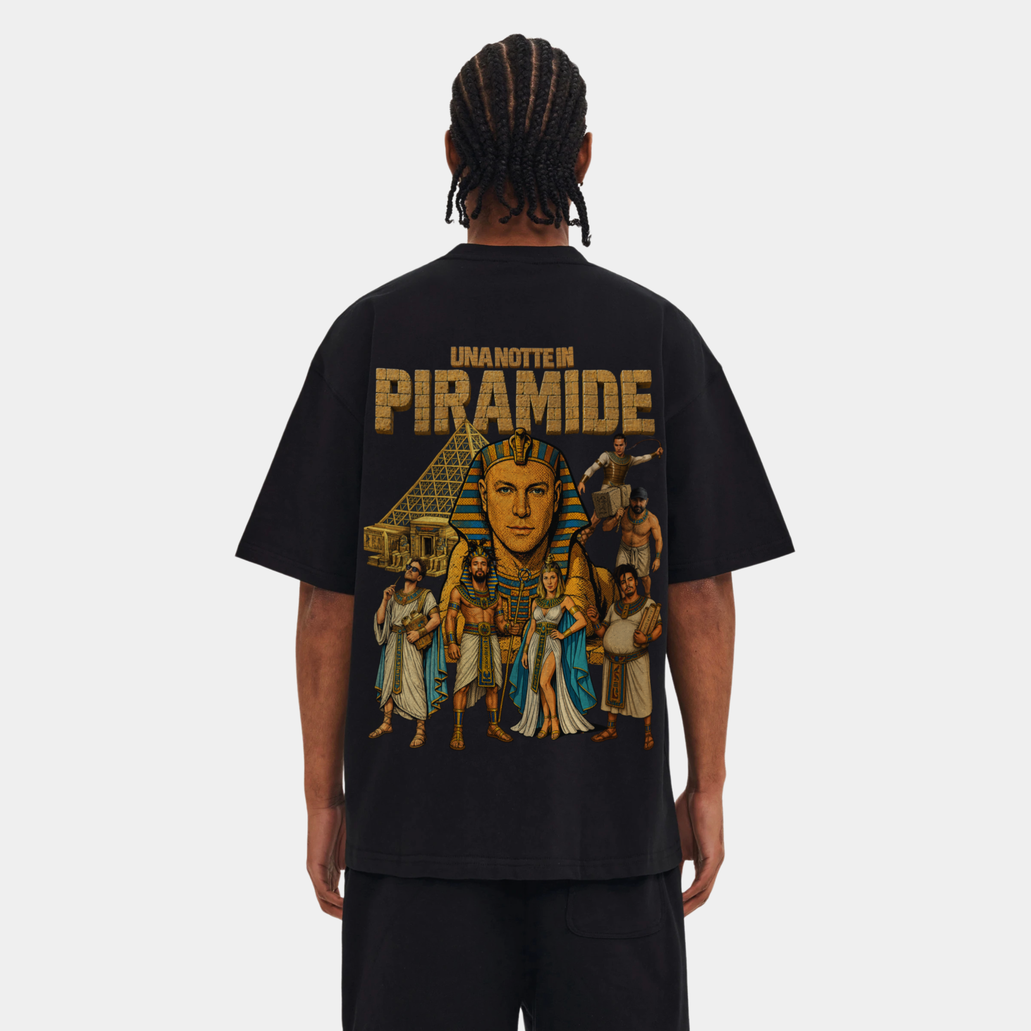 Una Notte in Piramide Tee | Black