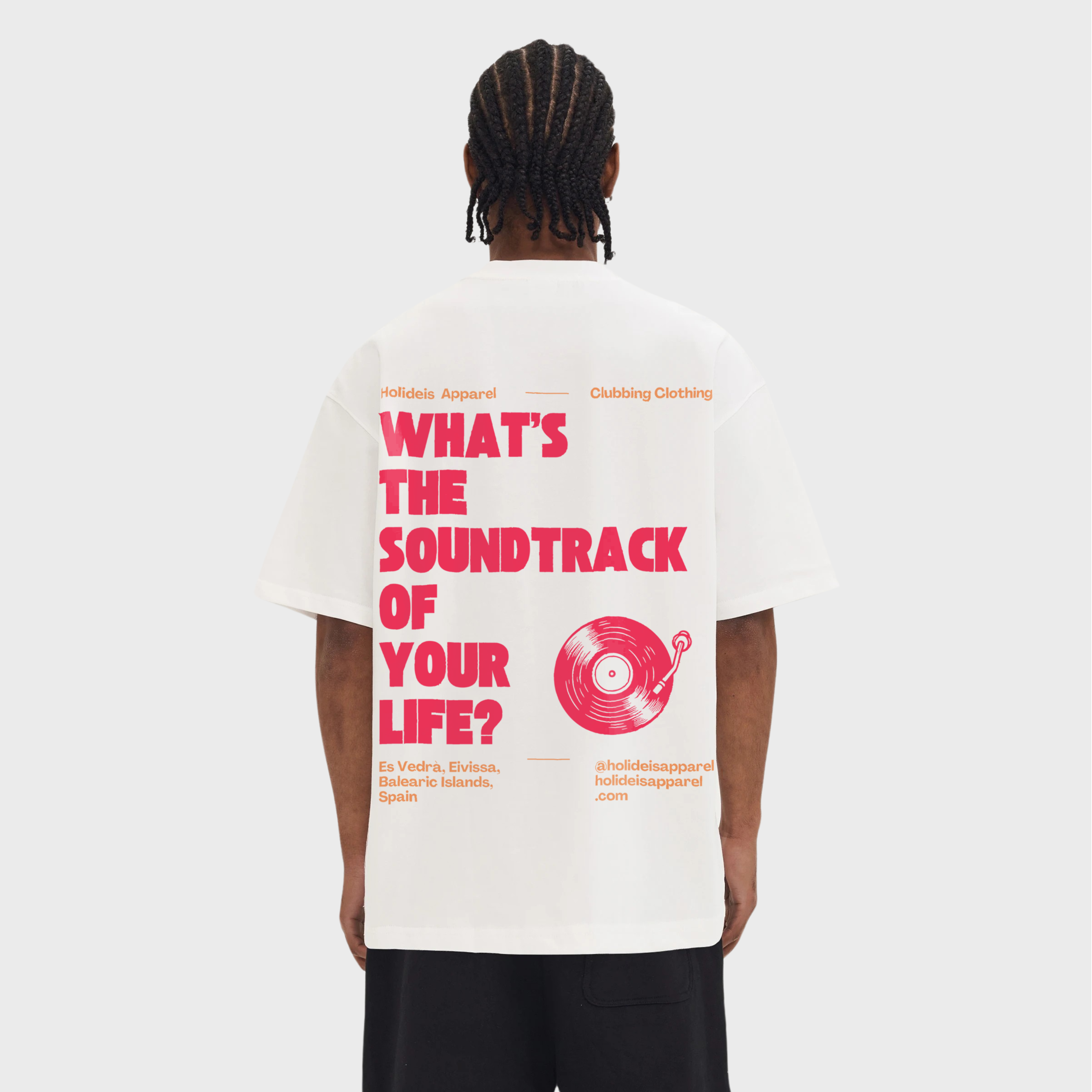 Soundtrack of Your Life Tee | White