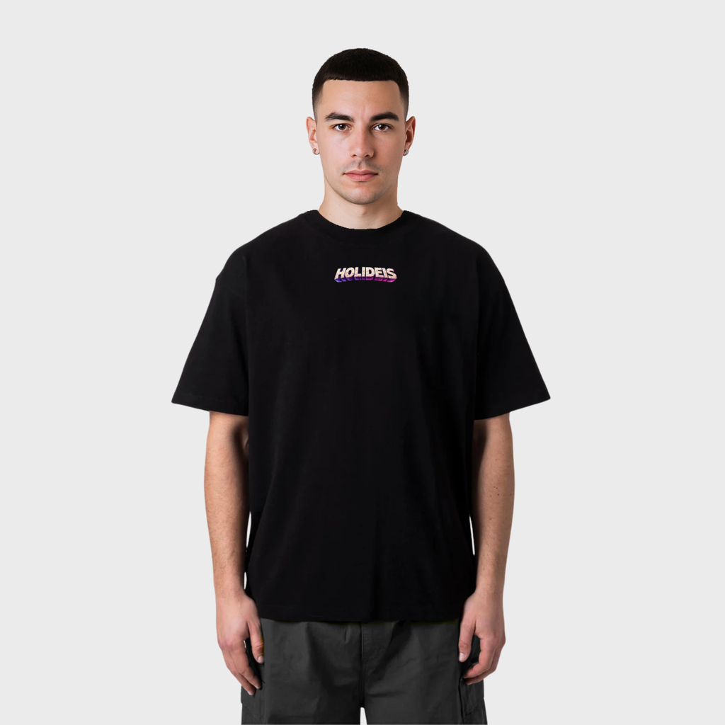Grooving in Space Tee | Black