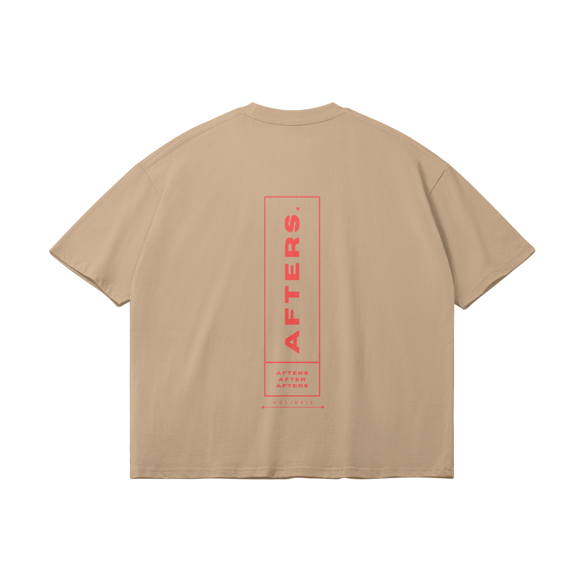 Let's Go To The Afterparty Oversize Light Tee