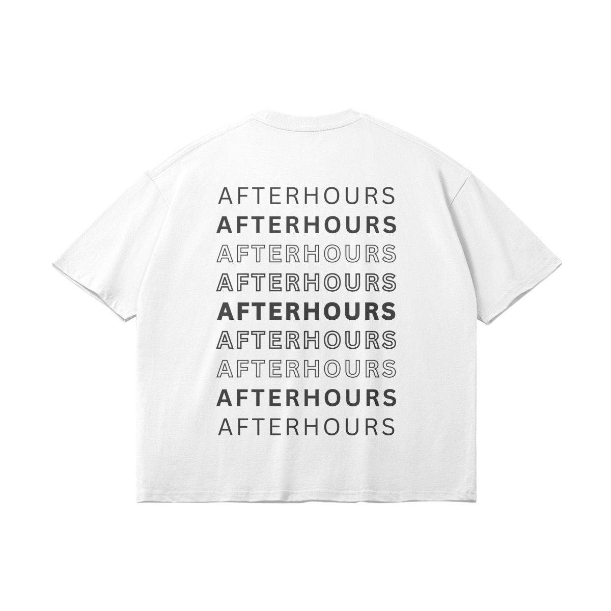 Afterhours Oversize Light Tee