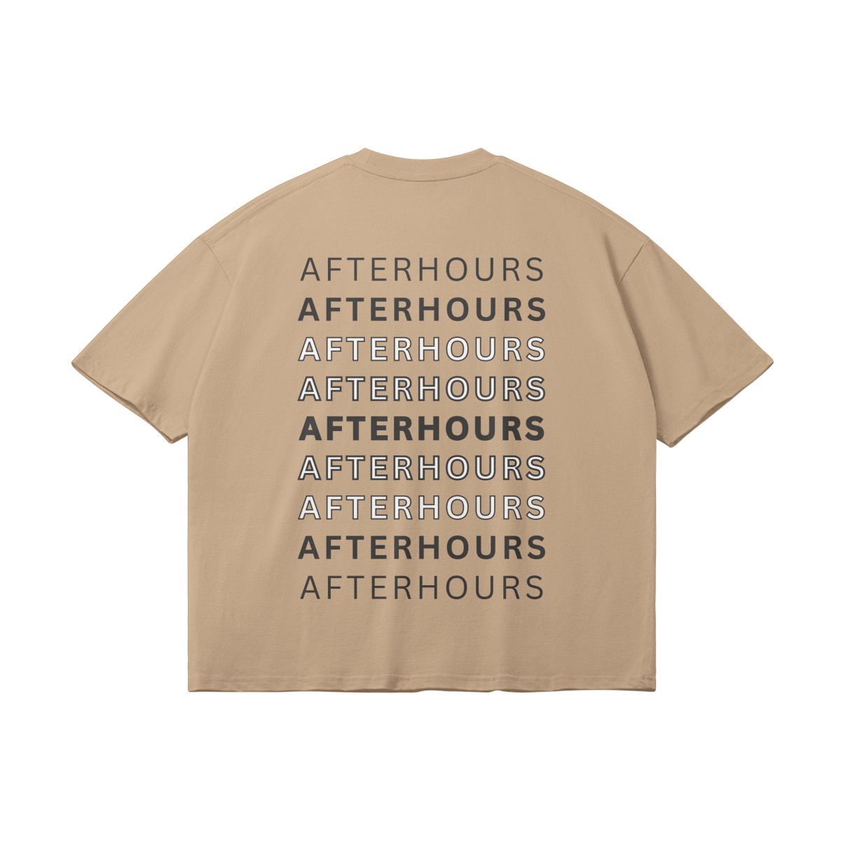 Afterhours Oversize Light Tee