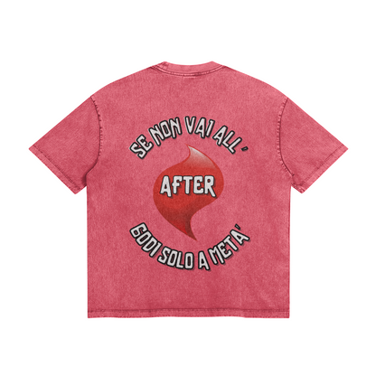 Se Non Vai All-After Godi A Meta Oversize Wash Tee