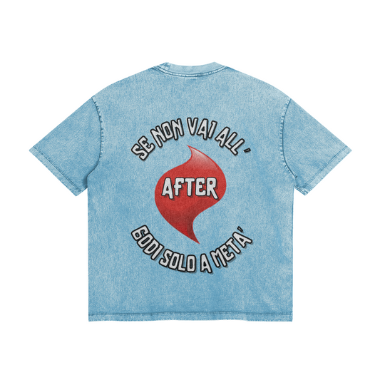 Se Non Vai All-After Godi A Meta Oversize Wash Tee