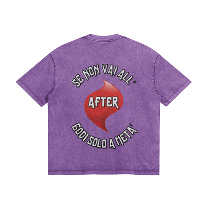 Se Non Vai All-After Godi A Meta Oversize Wash Tee