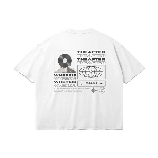 Where Is The After Oversize Light Tee