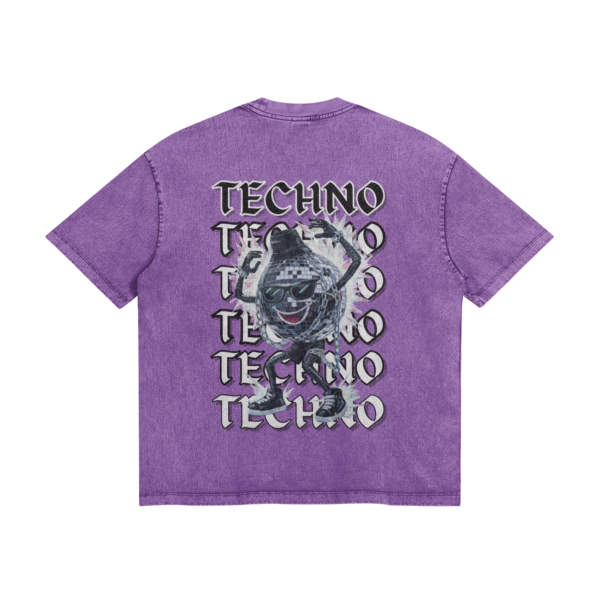 Techno Oversize Wash Tee