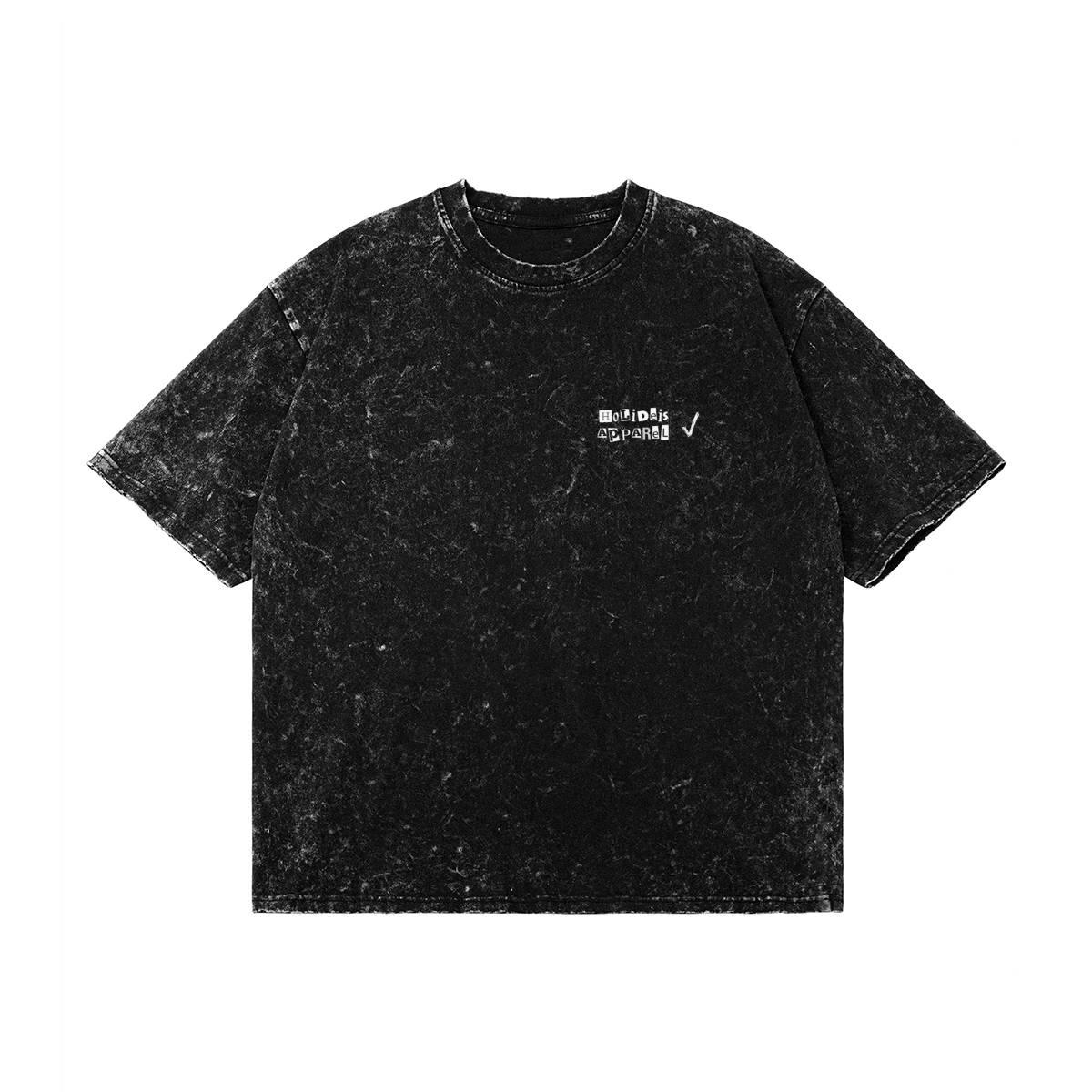 Ibiza Club List Oversize Snow Wash Tee