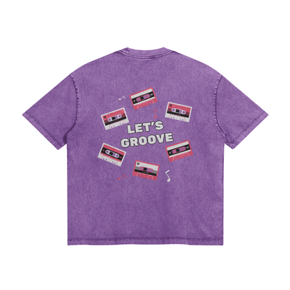 Let's Groove Oversize Wash Tee