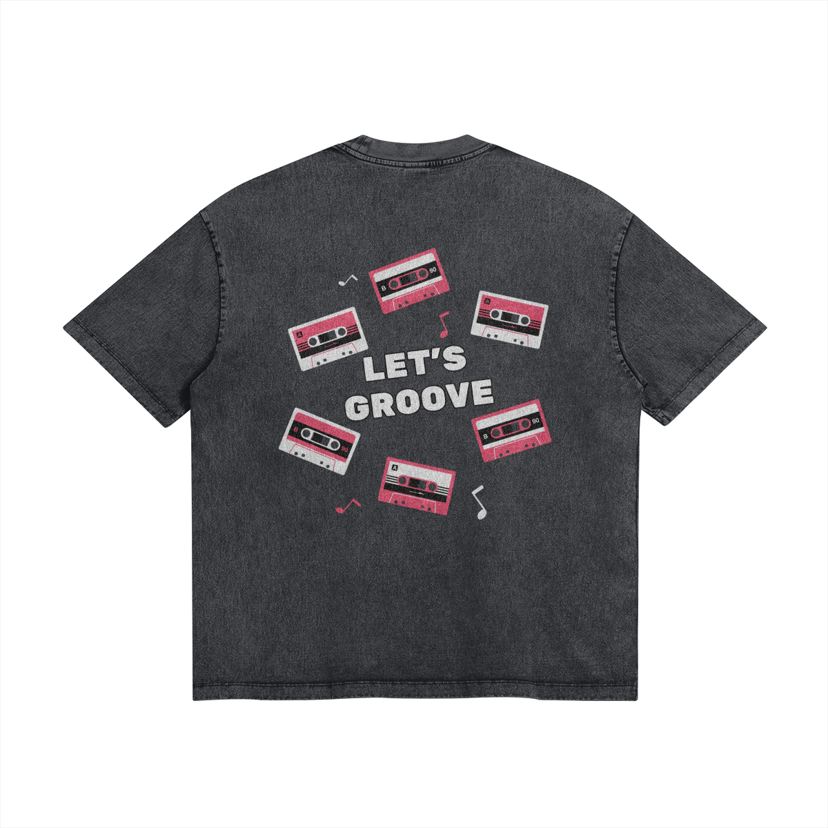 Let's Groove Oversize Wash Tee