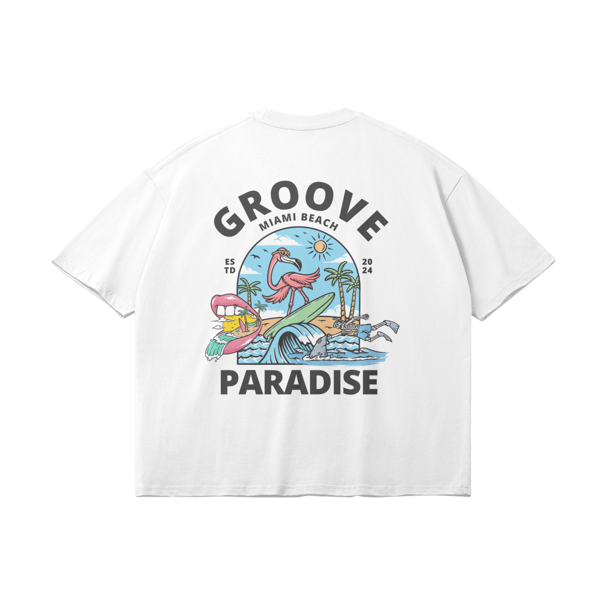 Groove Paradise Oversize Light Tee