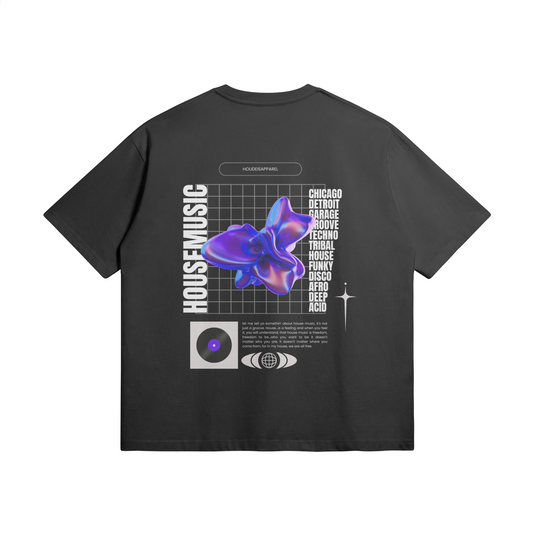 House Music Oversize Heavy Tee