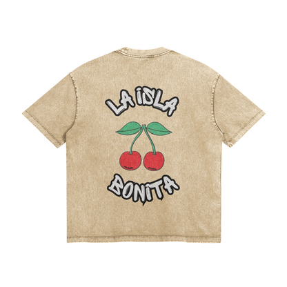 La Isla Bonita Oversize Wash Tee