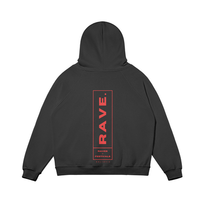 This Is My Raving Hoodie Super Oversize Fleece Lined Hoodie