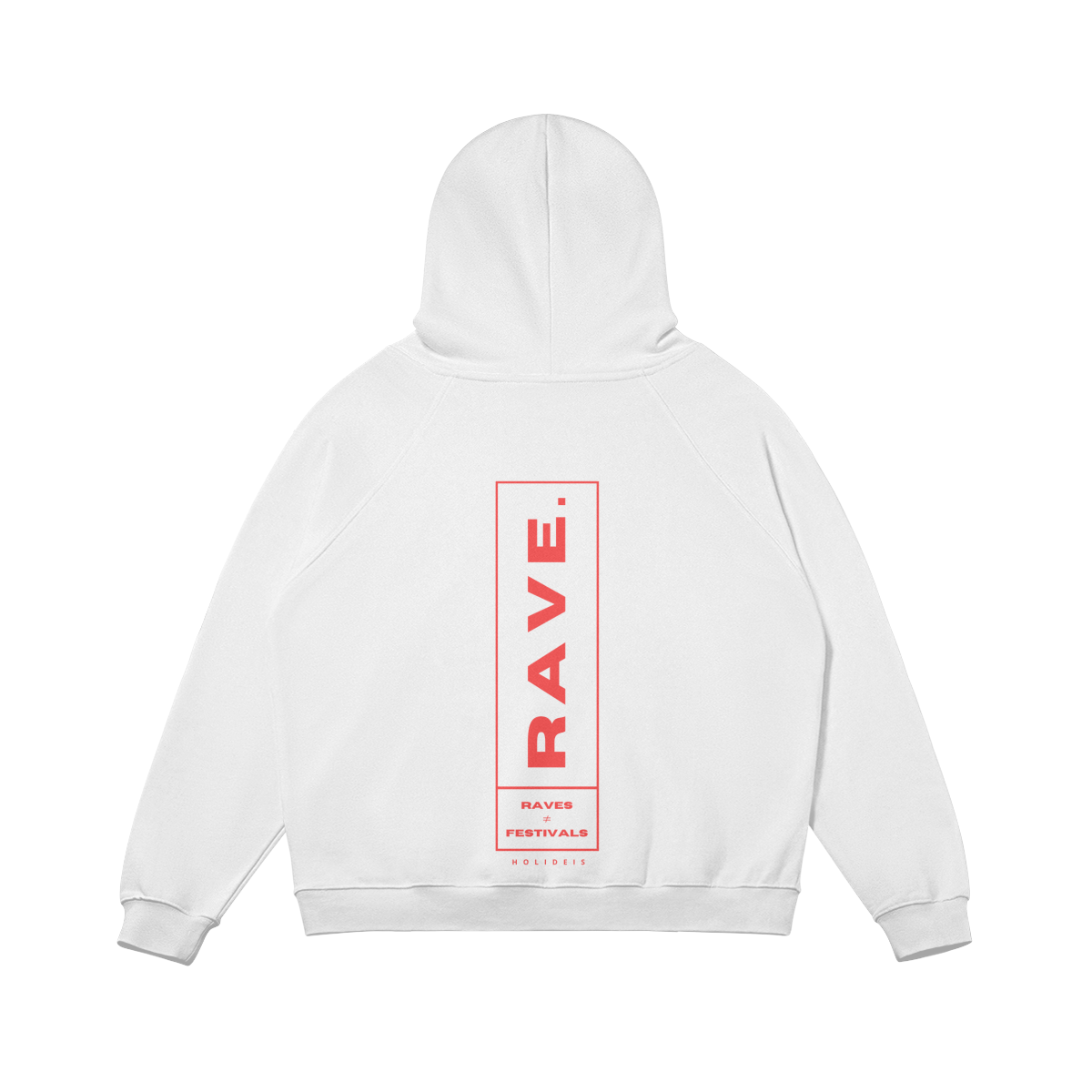 This Is My Raving Hoodie Super Oversize Fleece Lined Hoodie