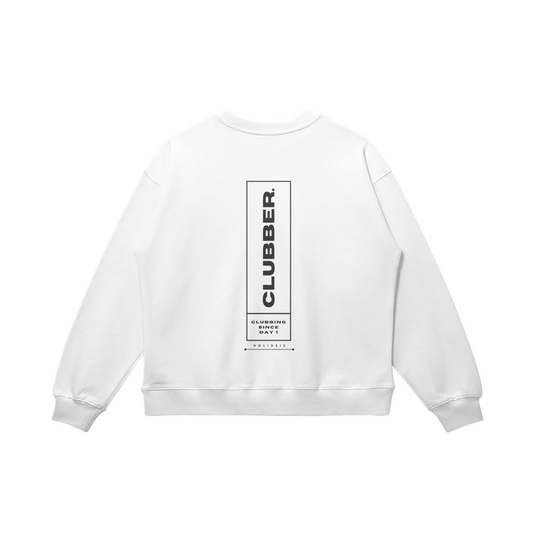 Clubber White Sweatshirt