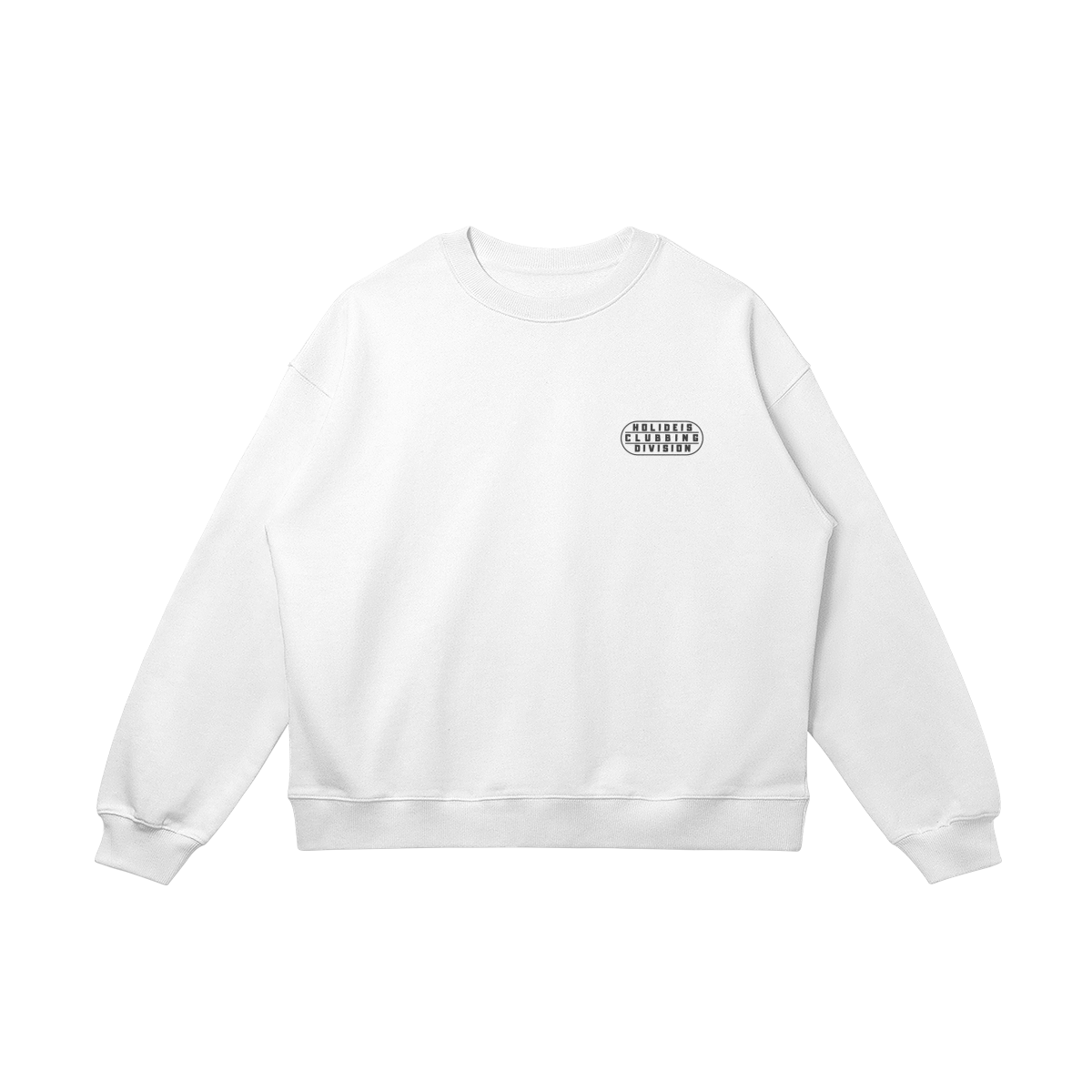 No Talk When Dancing White Sweatshirt