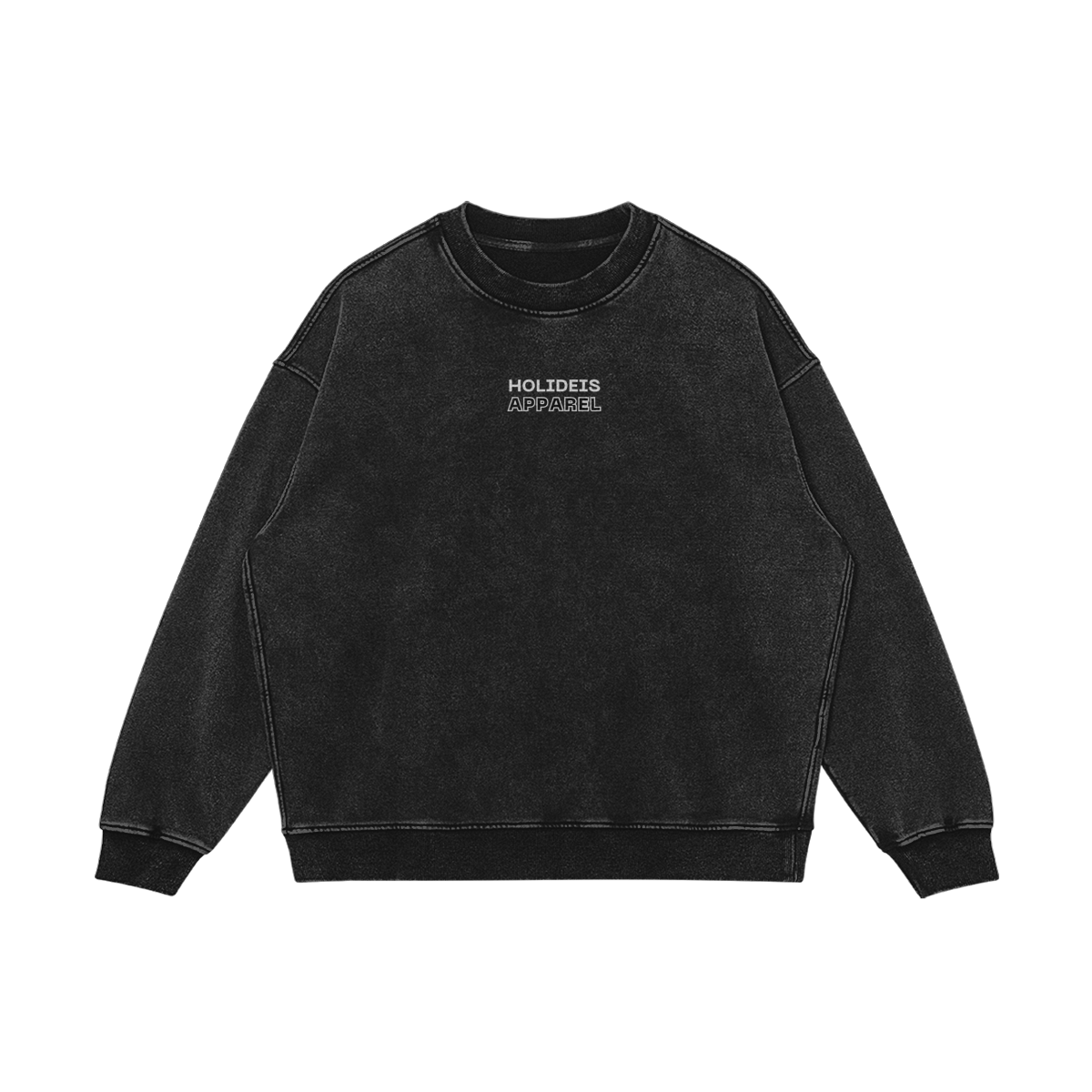 Where Is The After Oversize Faded Heavy Sweatshirt