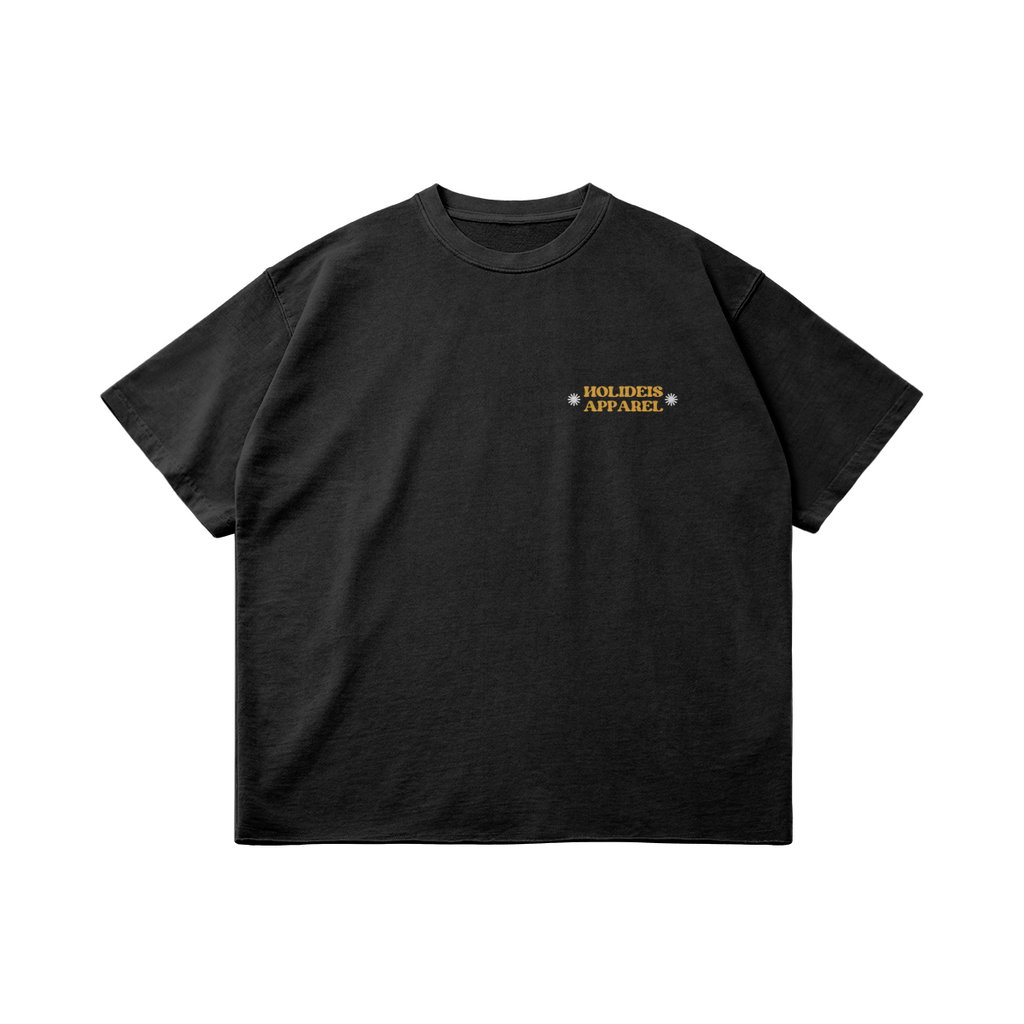 Just Going To The After Tee | Crop Faded Multicolor