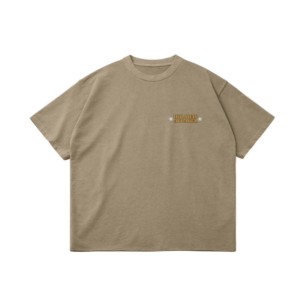Just Going To The After Tee | Crop Faded Multicolor