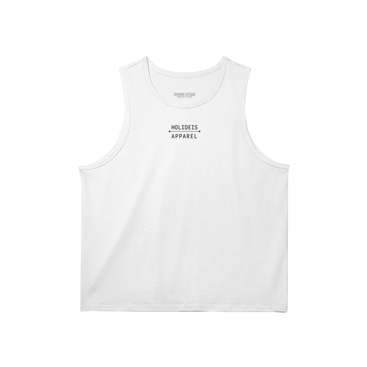 Afterparty Rainbow White Longline Tank Top Duplicate