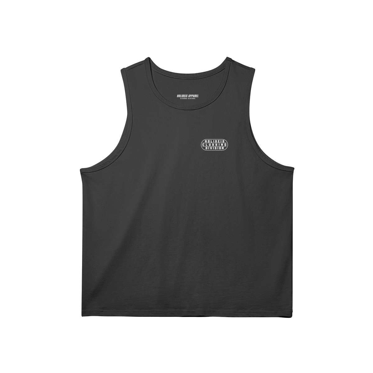 Clubber Black Longline Tank Top