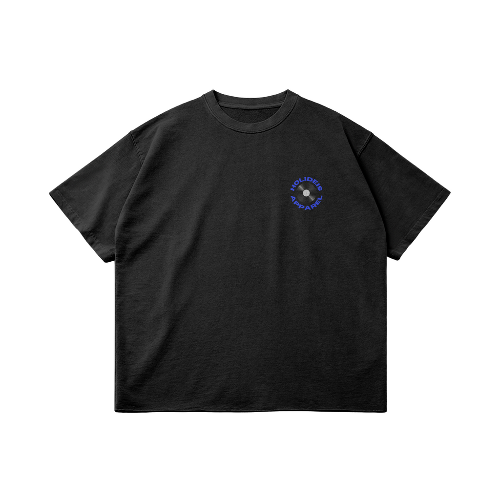 Tech House Tee | Crop Faded Black